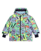 Multicolored Parka