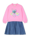 2-in-1 Pink Dress