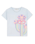 Light Blue Short-Sleeve T-Shirt