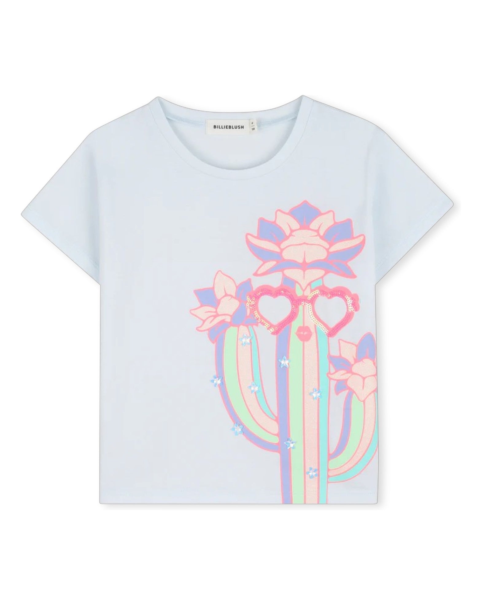 Light Blue Short-Sleeve T-Shirt