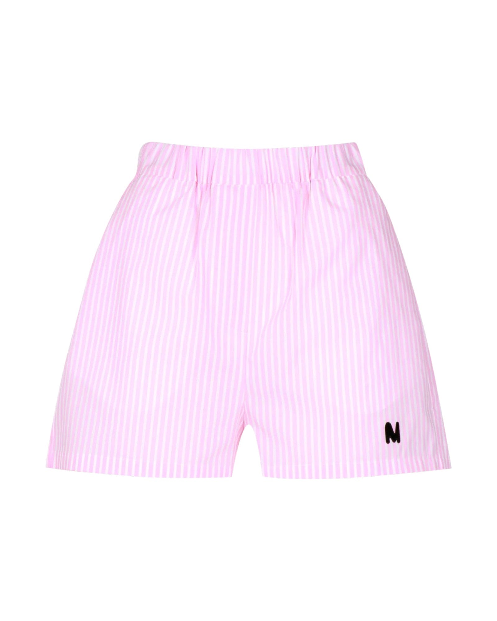 Pink Striped Shorts