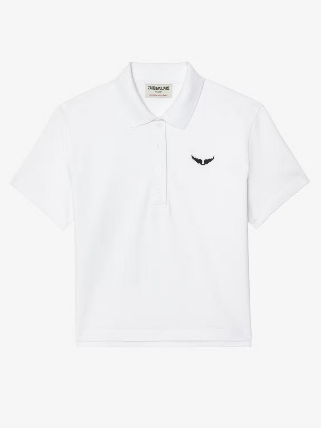 Mirta Cropped Polo T-Shirt