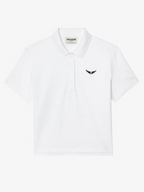 Mirta Cropped Polo T-Shirt