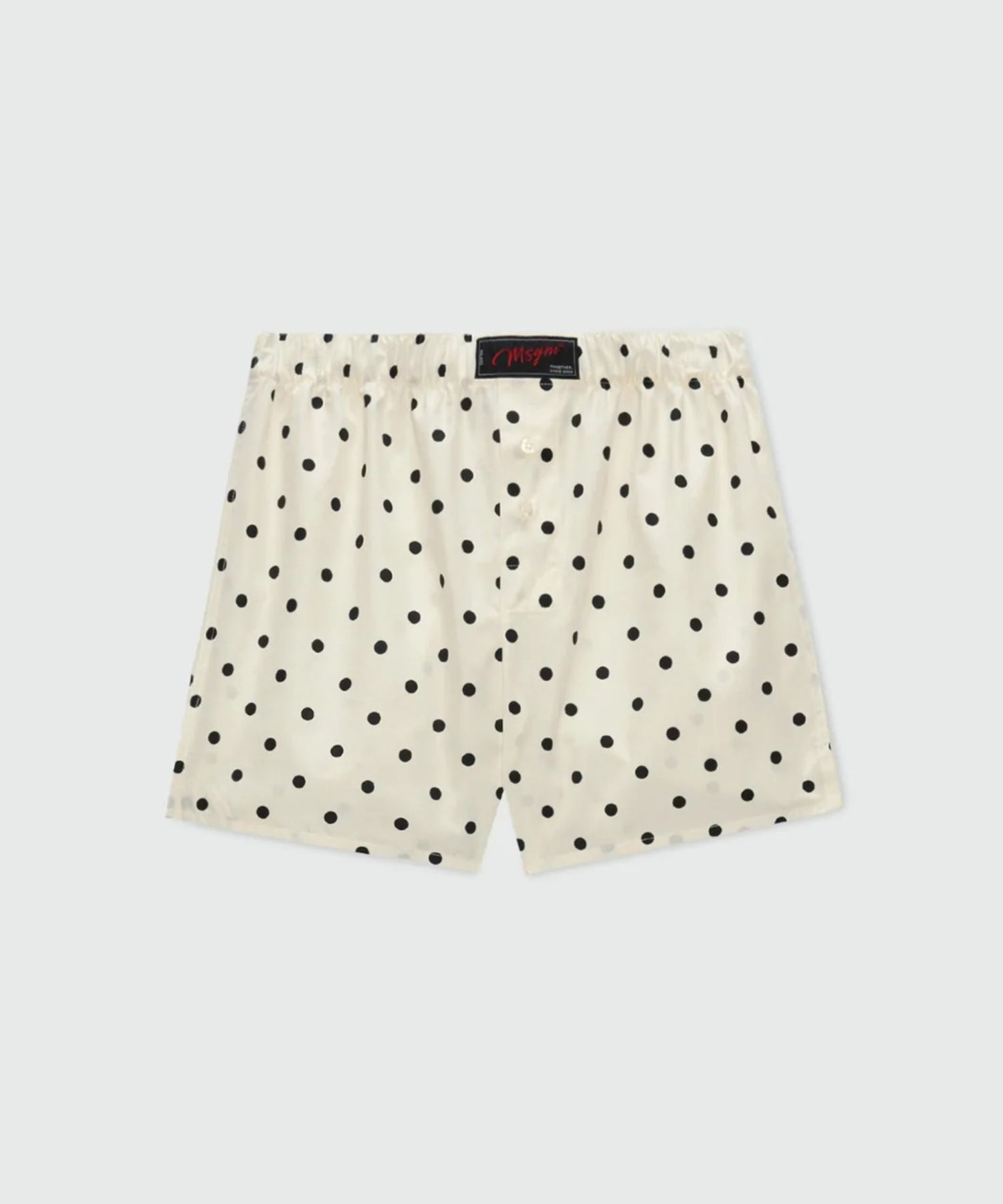 Polka Dot Cotton Poplin Boxer Shorts