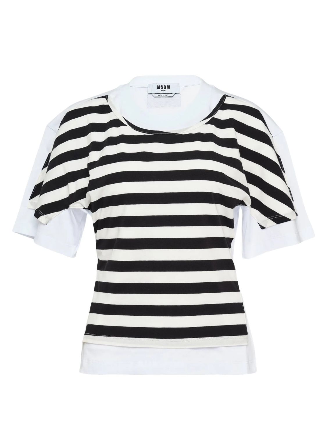 Stripe Layered T-Shirt