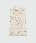 Polka Dot Chiffon Balloon Top