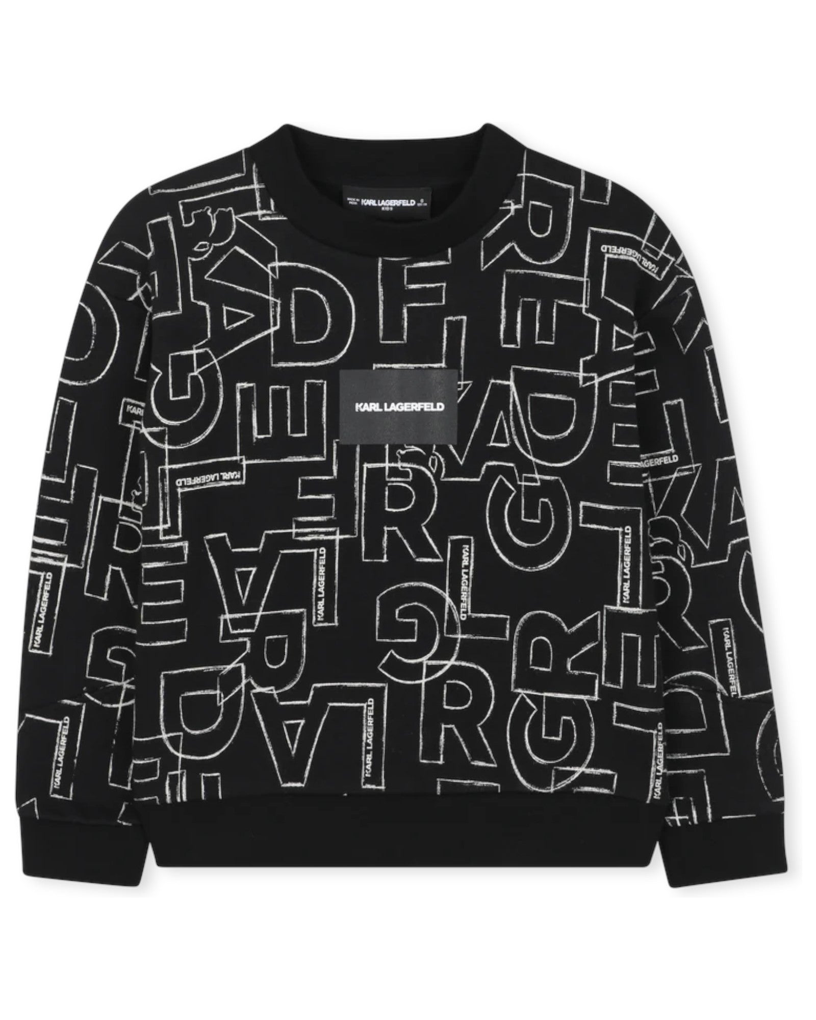 Letters Print Sweatshirt