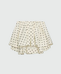 Polka Dot Poplin Bandeau Top