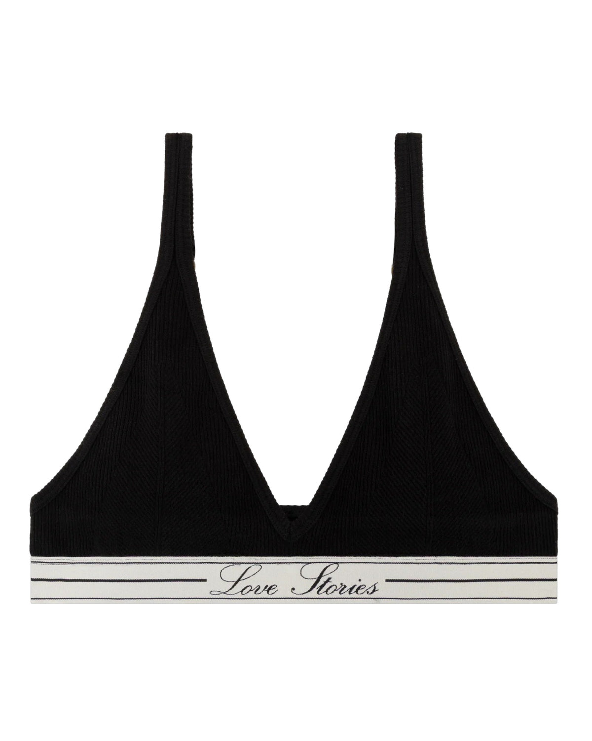Posey Black Stylish Sporty Bralette