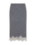 Mia Elegant Mid-Waist Skirt