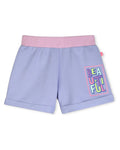 Fleece Blue Shorts