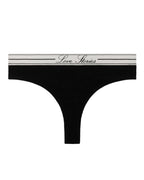 Lima Black Comfy String Briefs