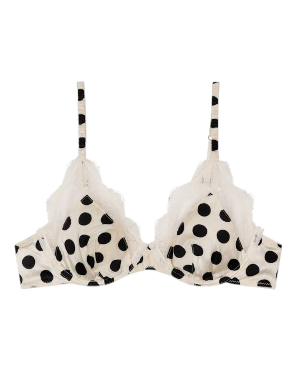 Lovely Polka Dot Wired Bra