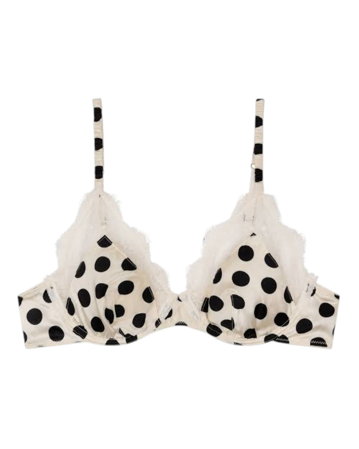 Lovely Polka Dot Wired Bra