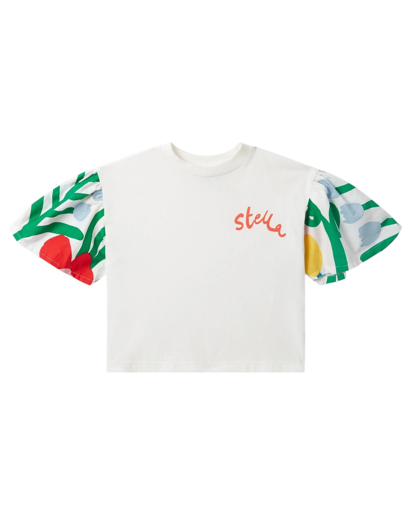 Floral Sleeves T-Shirt