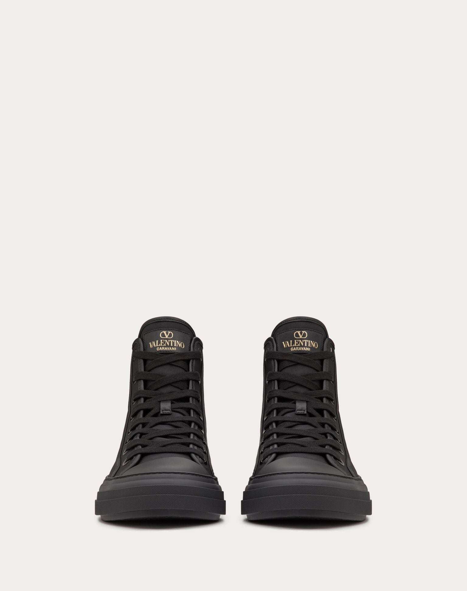 VALENTINO - Обувки - Blk Totaloop High Top Sneakers - Love|Labels