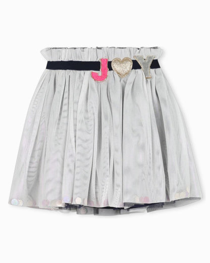 Grey Tulle Skirt