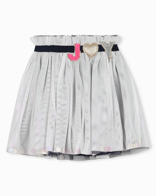 Grey Tulle Skirt