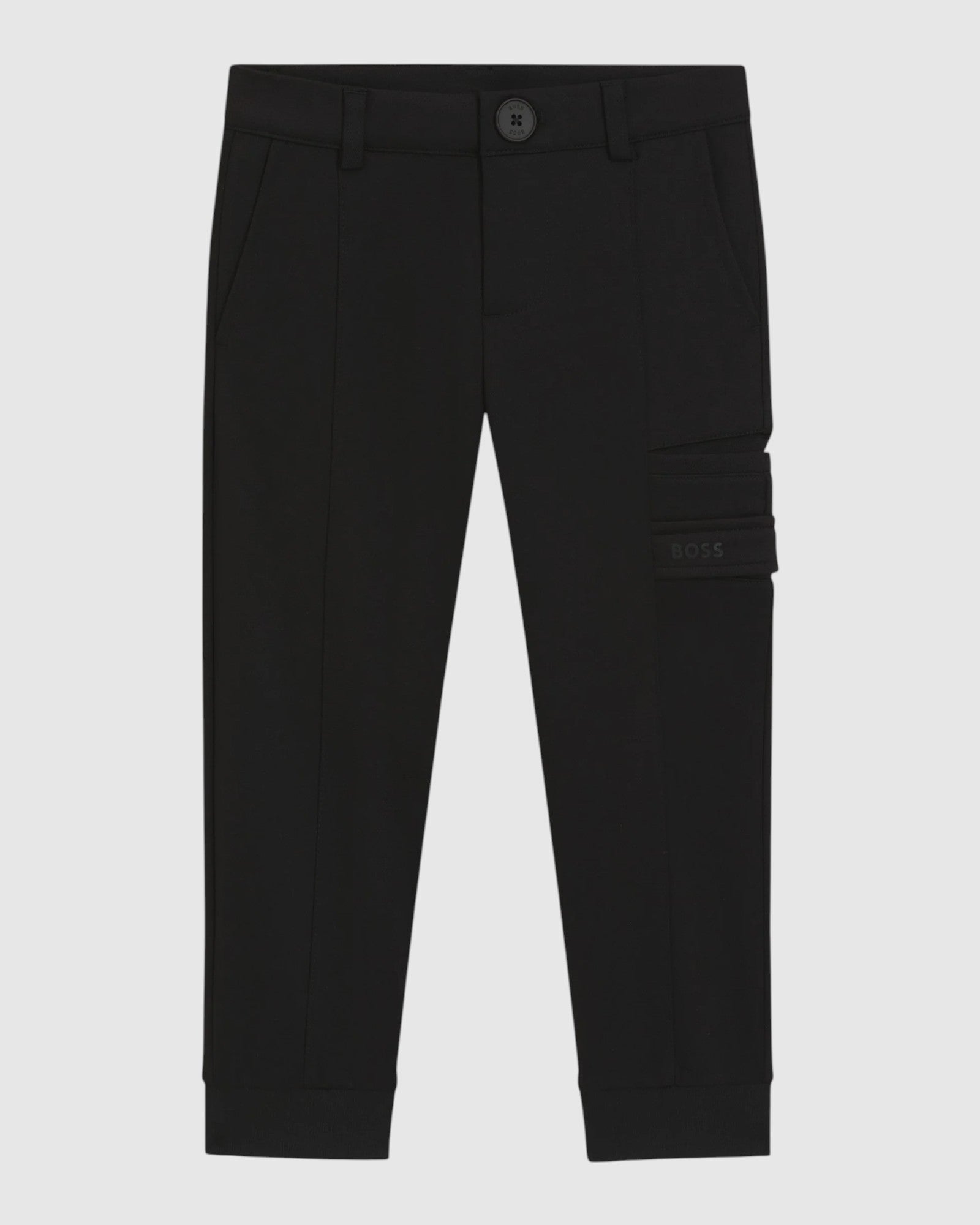 Black Cargo Sweatpants