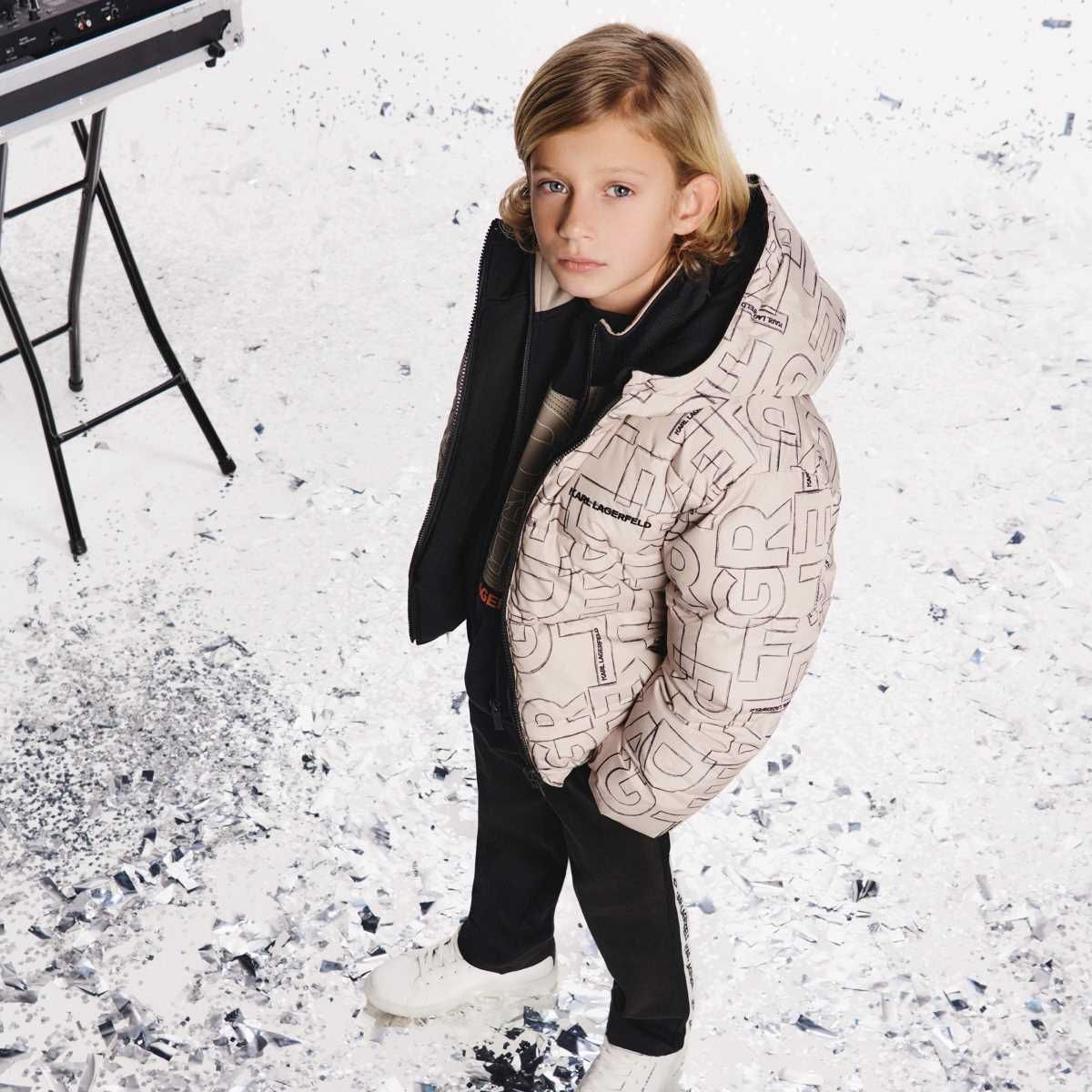 Beige-Black Reversible Jacket