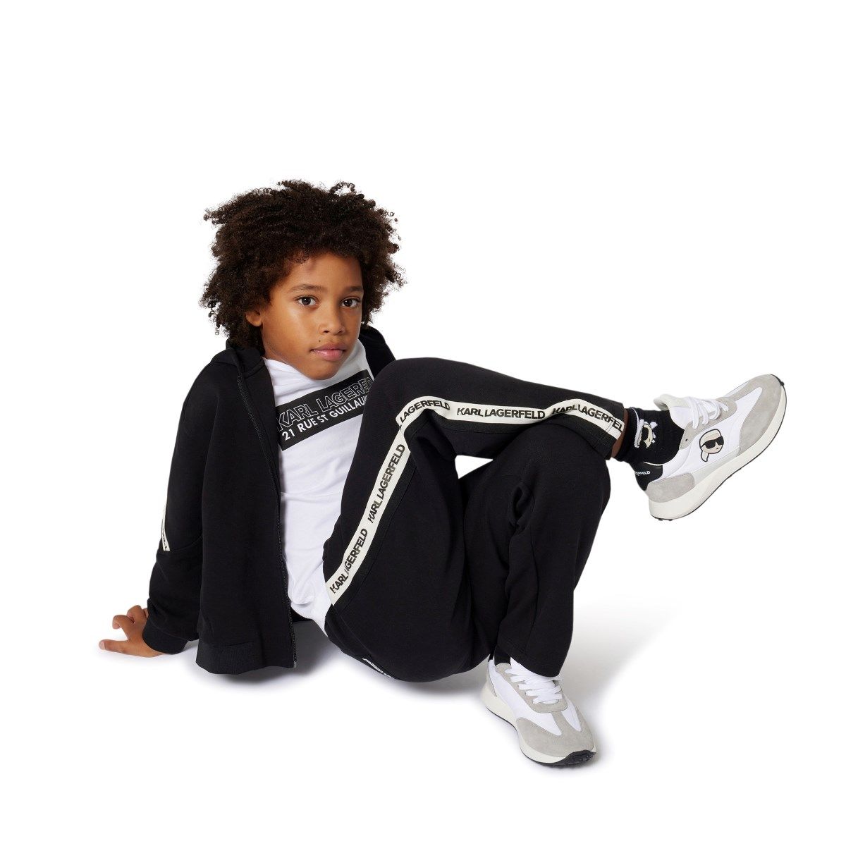 Black Sporty Sweatpants