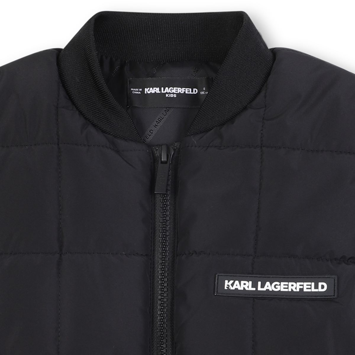 Black Puffer Sleeveless Jacket