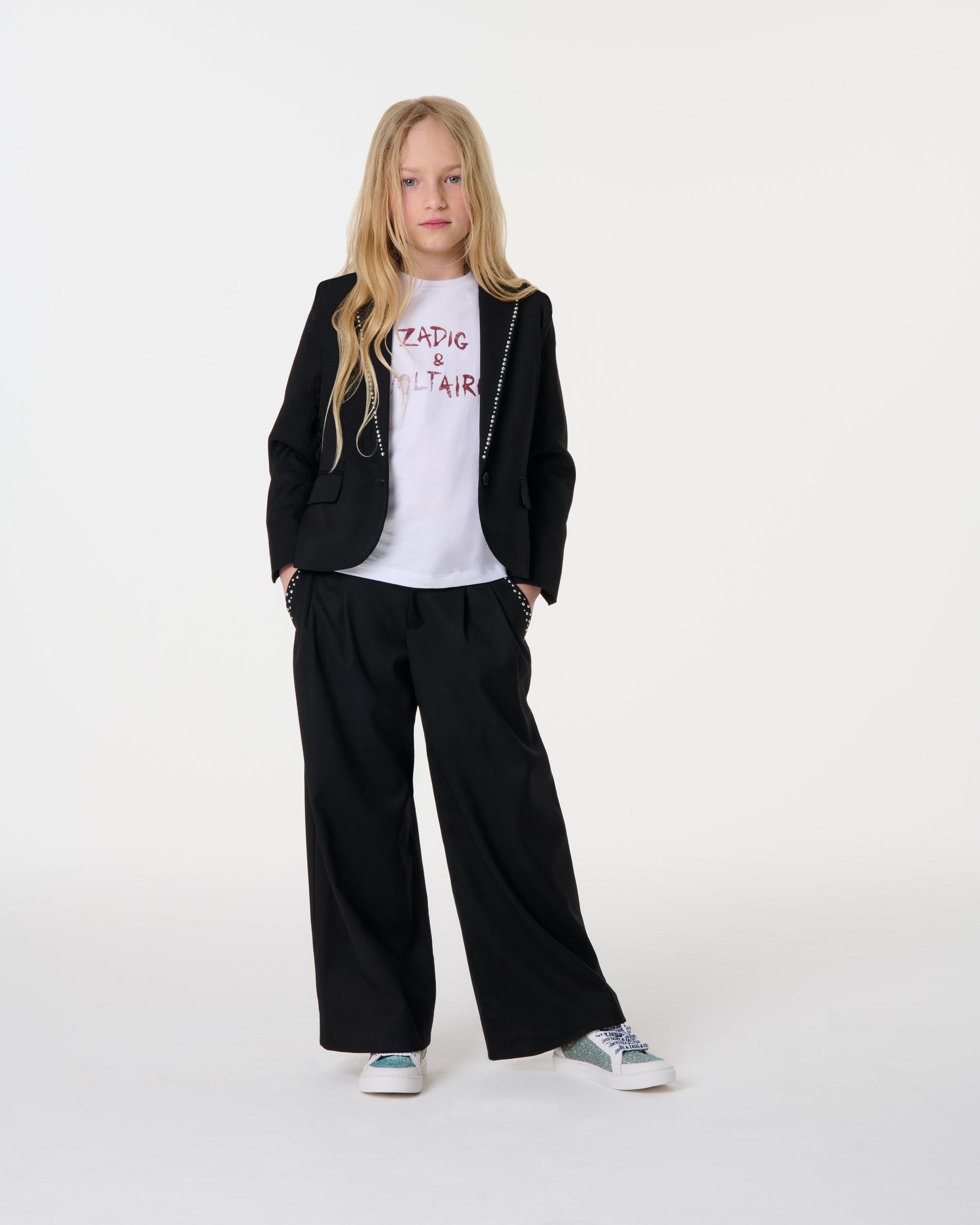 Zadig&Voltaire Kids — сако и широк панталон