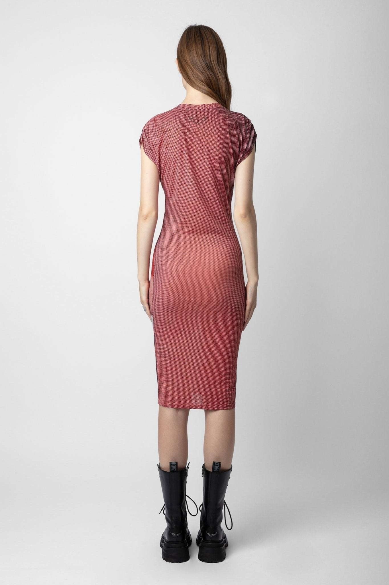 Zadig&Voltaire - Рокли - Adoni Lips Dress - Love|Labels