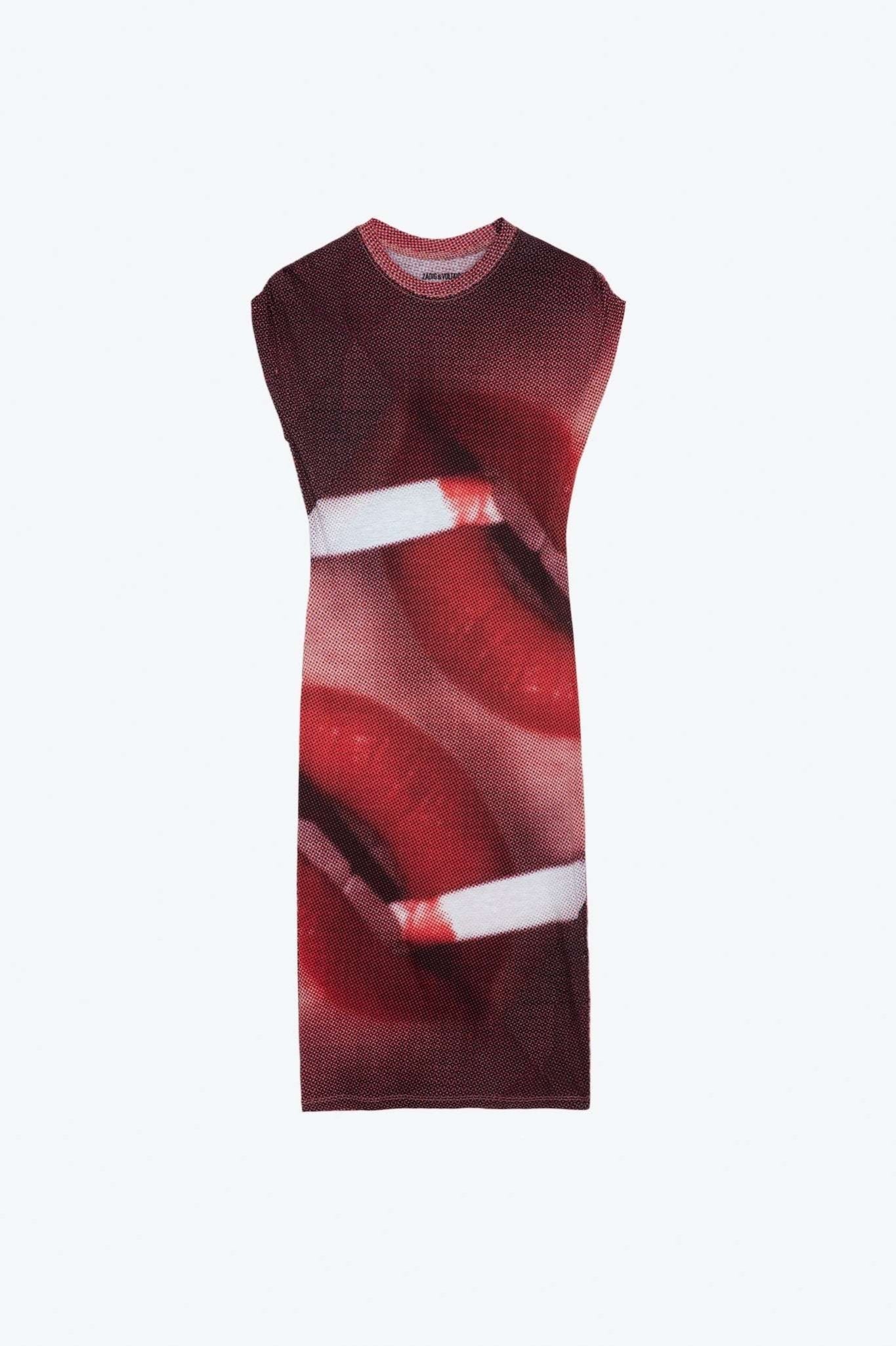 Zadig&Voltaire - Рокли - Adoni Lips Dress - Love|Labels