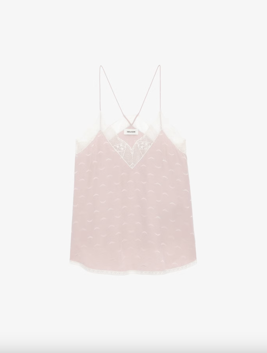 Zadig&Voltaire - Потници - Christy Silk Jacquard Camisole - Love|Labels