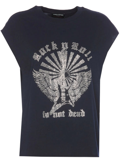 Zadig&Voltaire - Тениски - Cloe Guitar Wings T-Shirt - Love|Labels