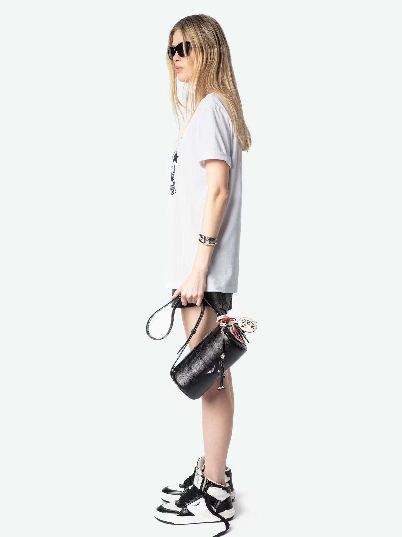 Zadig&Voltaire - Тениски - Edwin Kiss My Ass T-Shirt - Love|Labels
