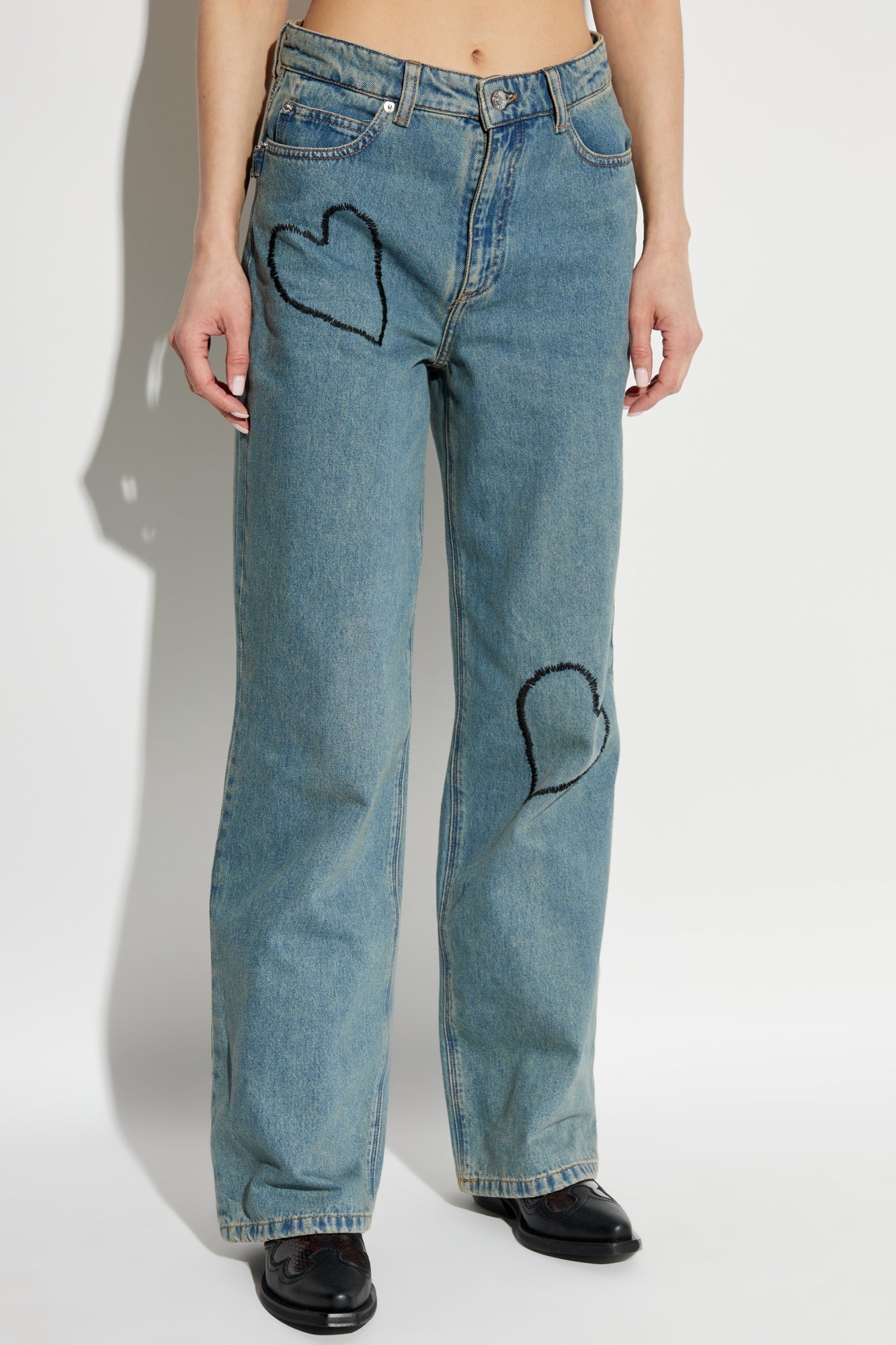 Zadig&Voltaire - Панталони - Elio Hearts Jeans - Love|Labels