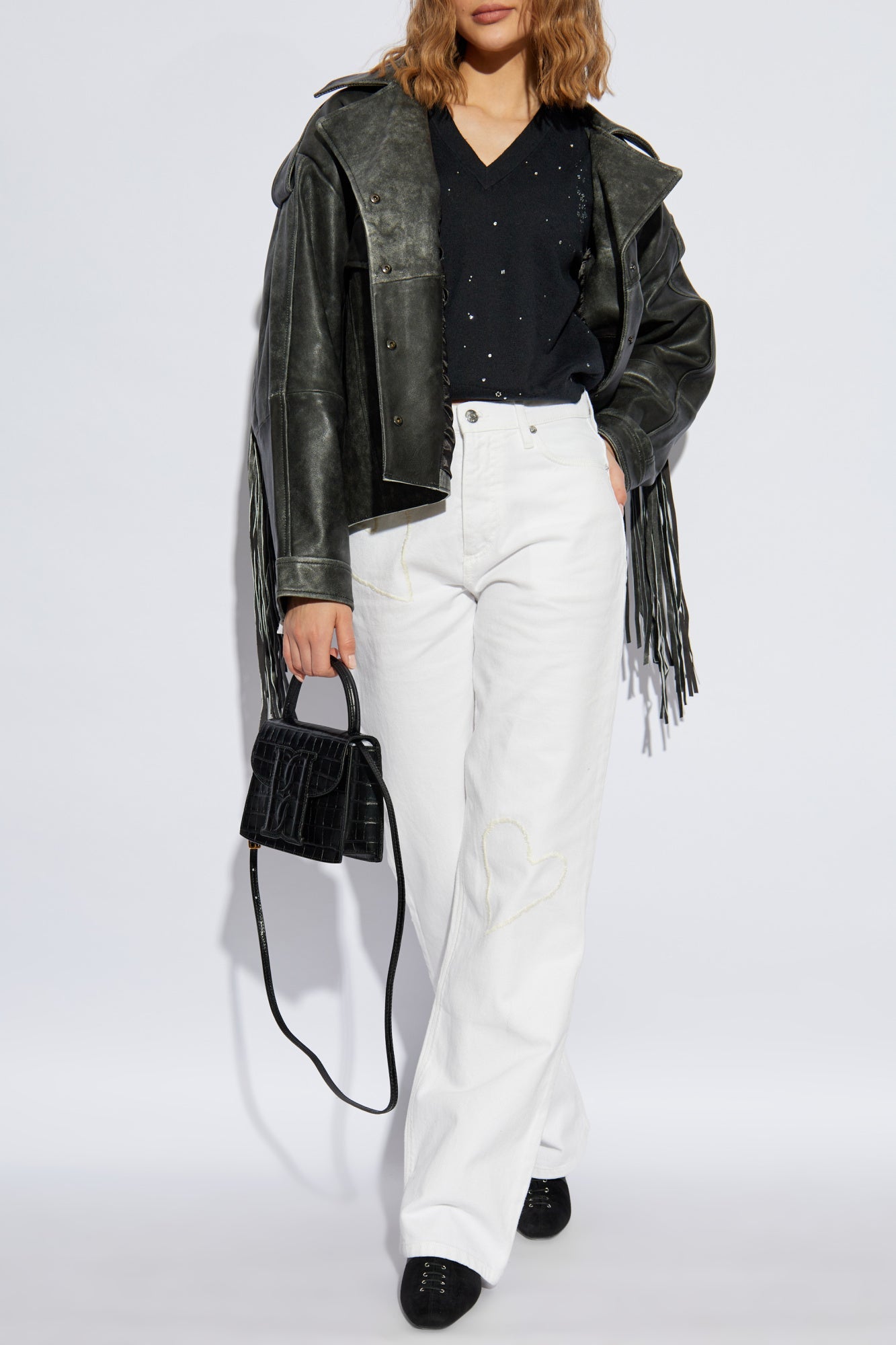 Zadig&Voltaire - Панталони - Elio White Jeans - Love|Labels