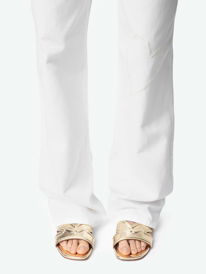 Zadig&Voltaire - Панталони - Elio White Jeans - Love|Labels
