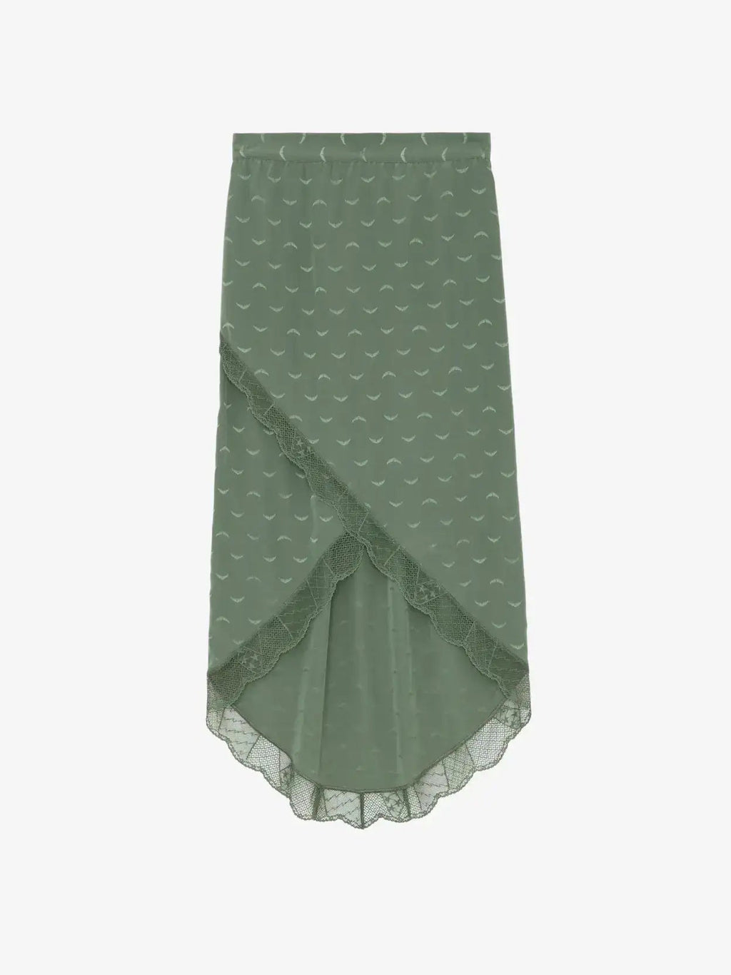 Zadig&Voltaire - Поли - Jeudie Silk Wings Skirt - Love|Labels