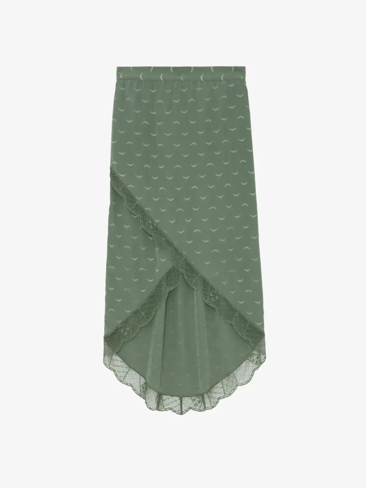 Zadig&Voltaire - Поли - Jeudie Silk Wings Skirt - Love|Labels