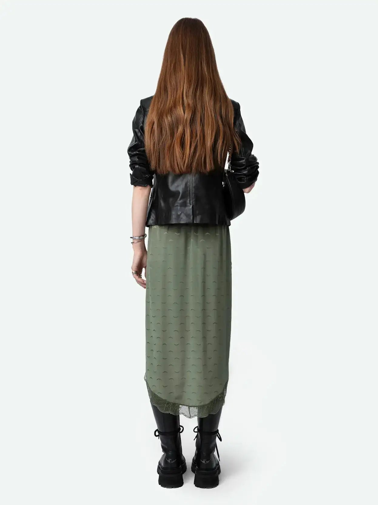 Zadig&Voltaire - Поли - Jeudie Silk Wings Skirt - Love|Labels