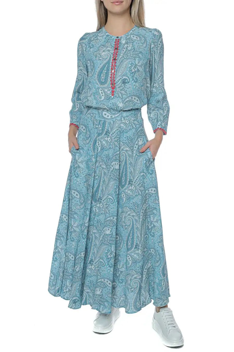 Zadig&Voltaire - Поли - Joyo Crepe Paisley - Love|Labels