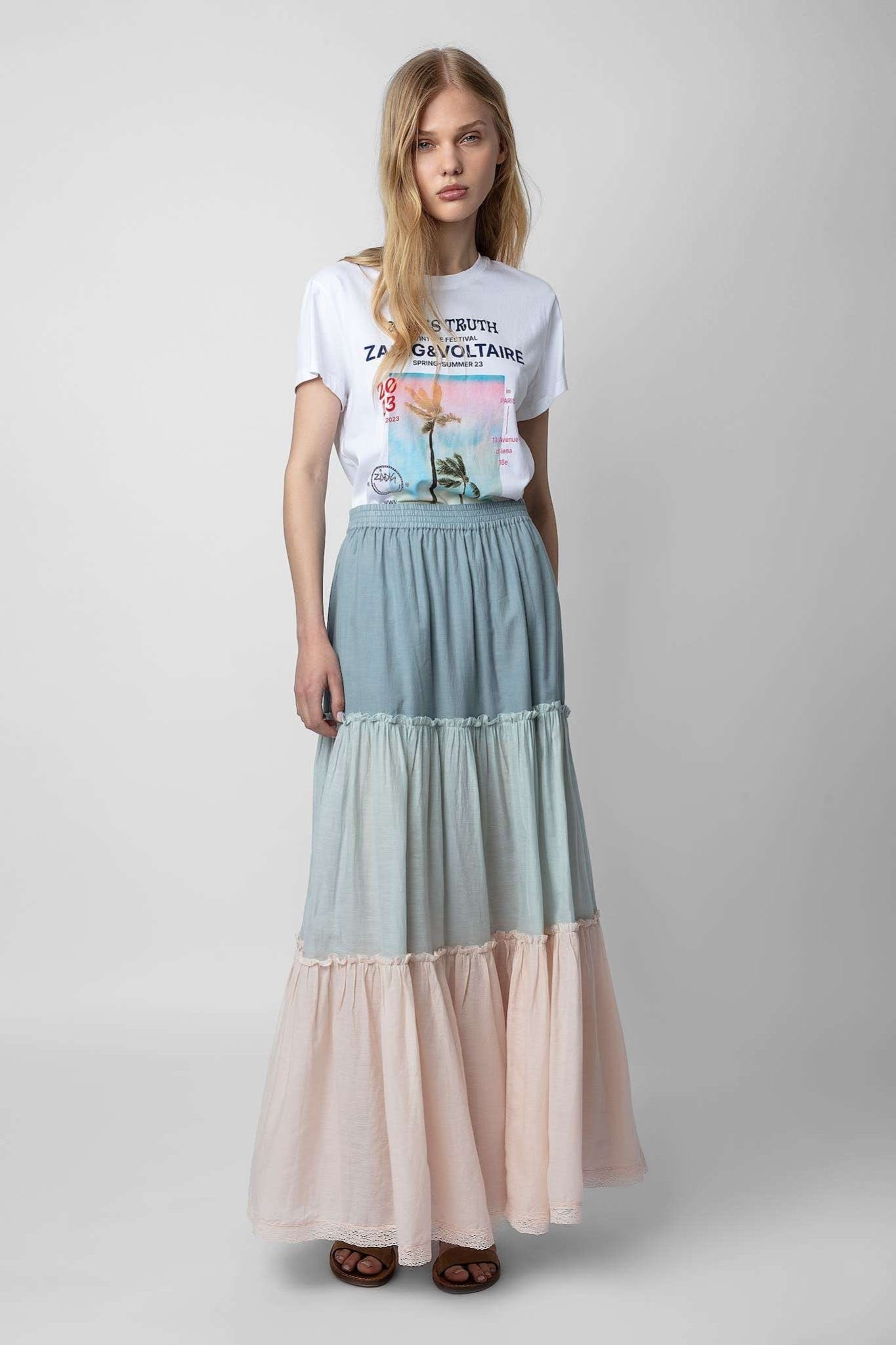 Zadig&Voltaire - Поли - Jupe Jovela Pastels - Love|Labels