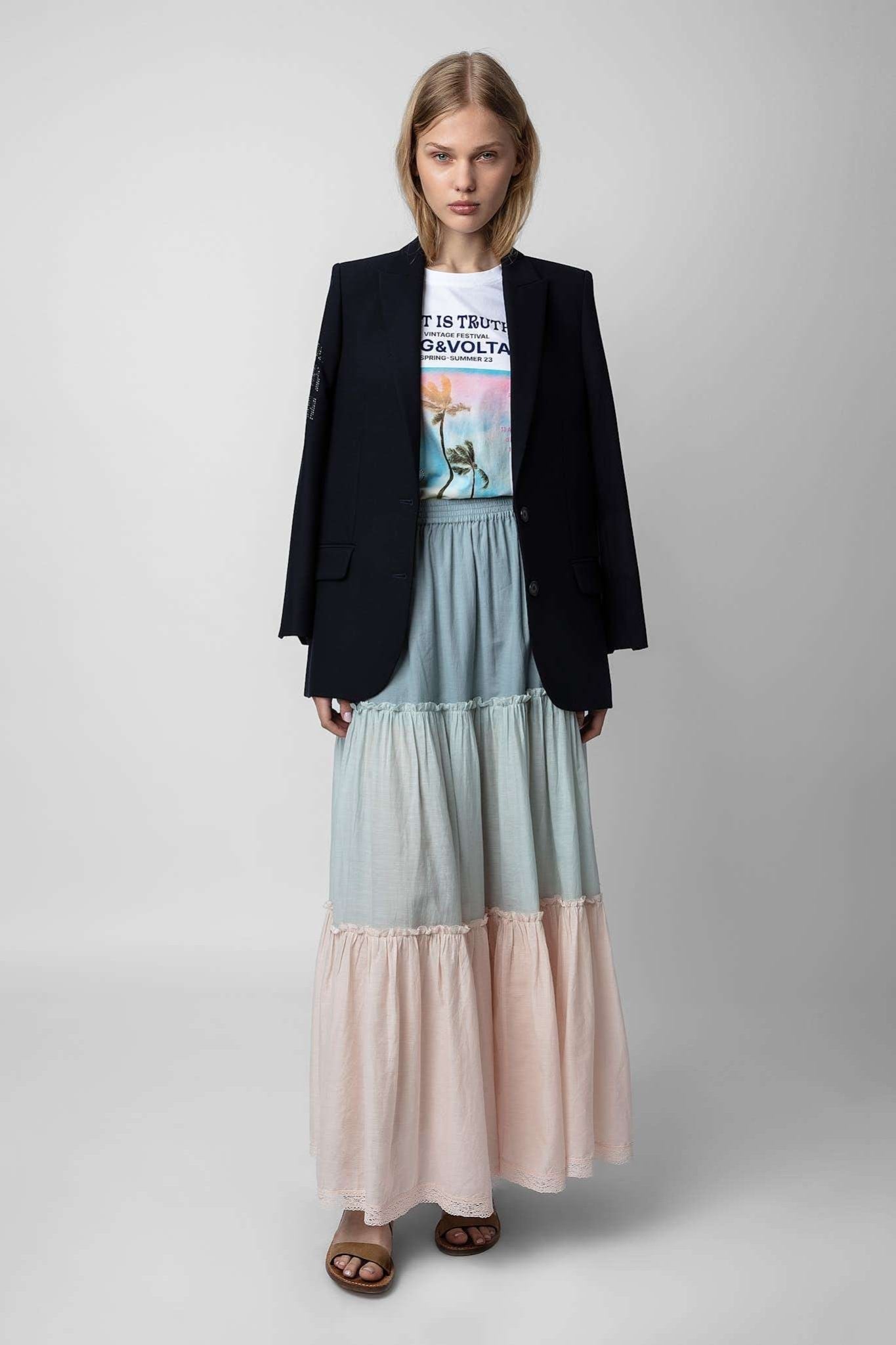 Zadig&Voltaire - Поли - Jupe Jovela Pastels - Love|Labels