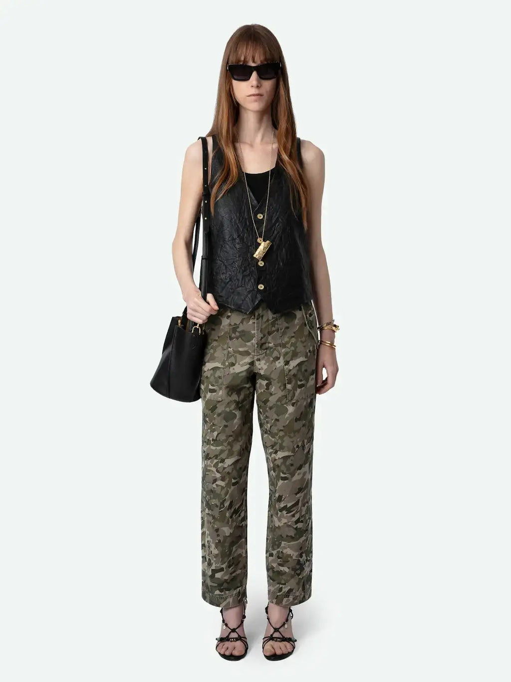 Zadig&Voltaire - Панталони - Khaki Pilote Trousers - Love|Labels