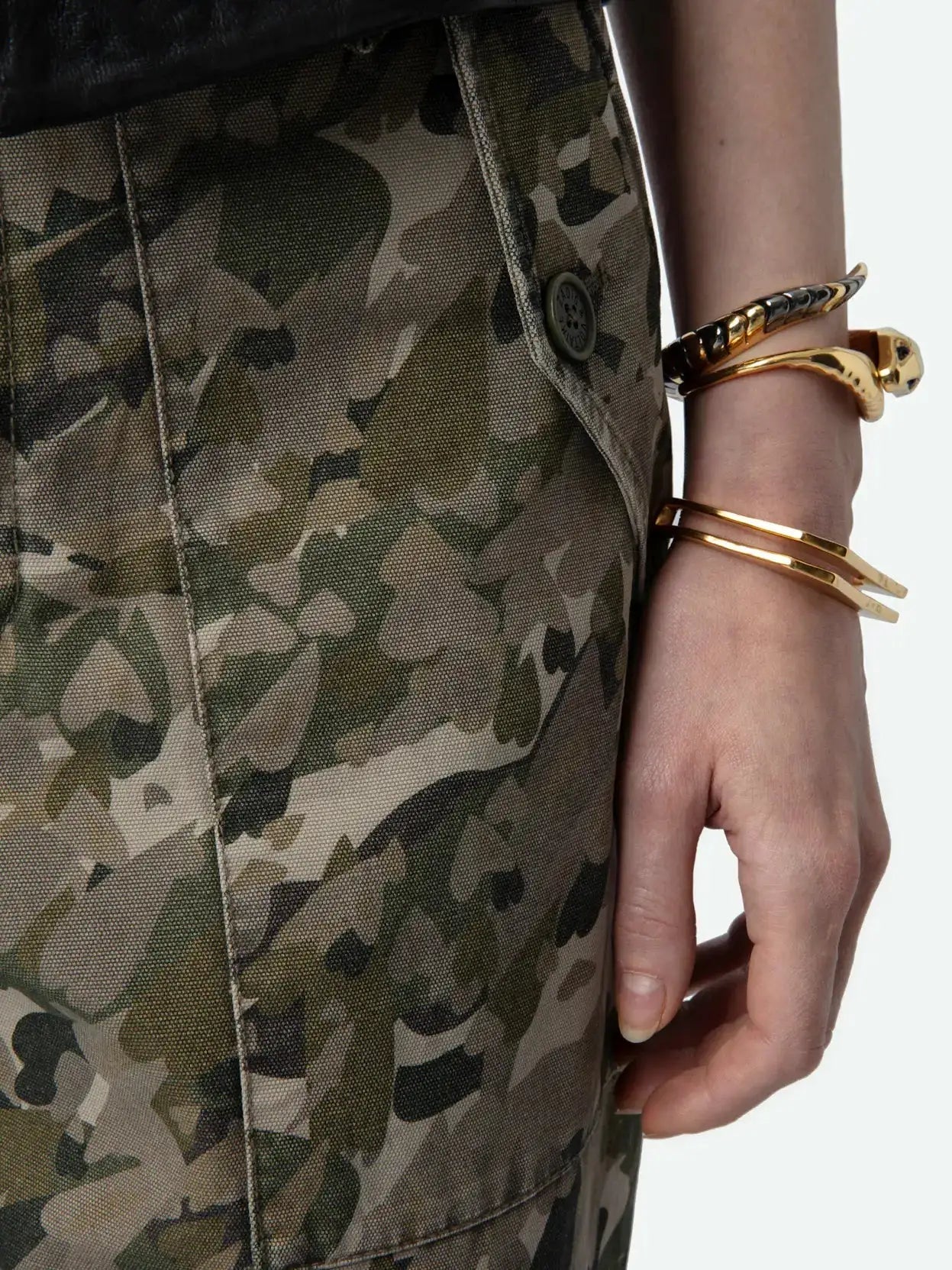 Zadig&Voltaire - Панталони - Khaki Pilote Trousers - Love|Labels