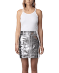 Zadig&Voltaire - Поли - Leather John Skirt - Love|Labels