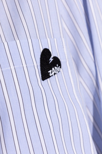 Zadig&Voltaire - Ризи - Morning Blue Shirt - Love|Labels