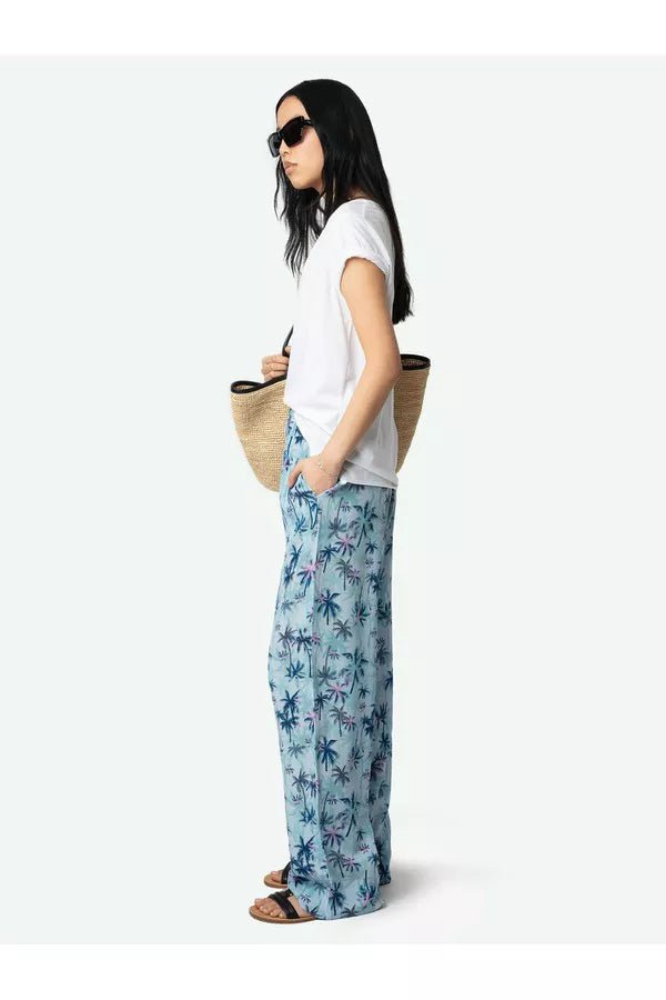 Zadig&Voltaire - Панталони - Palms Silk Pants - Love|Labels