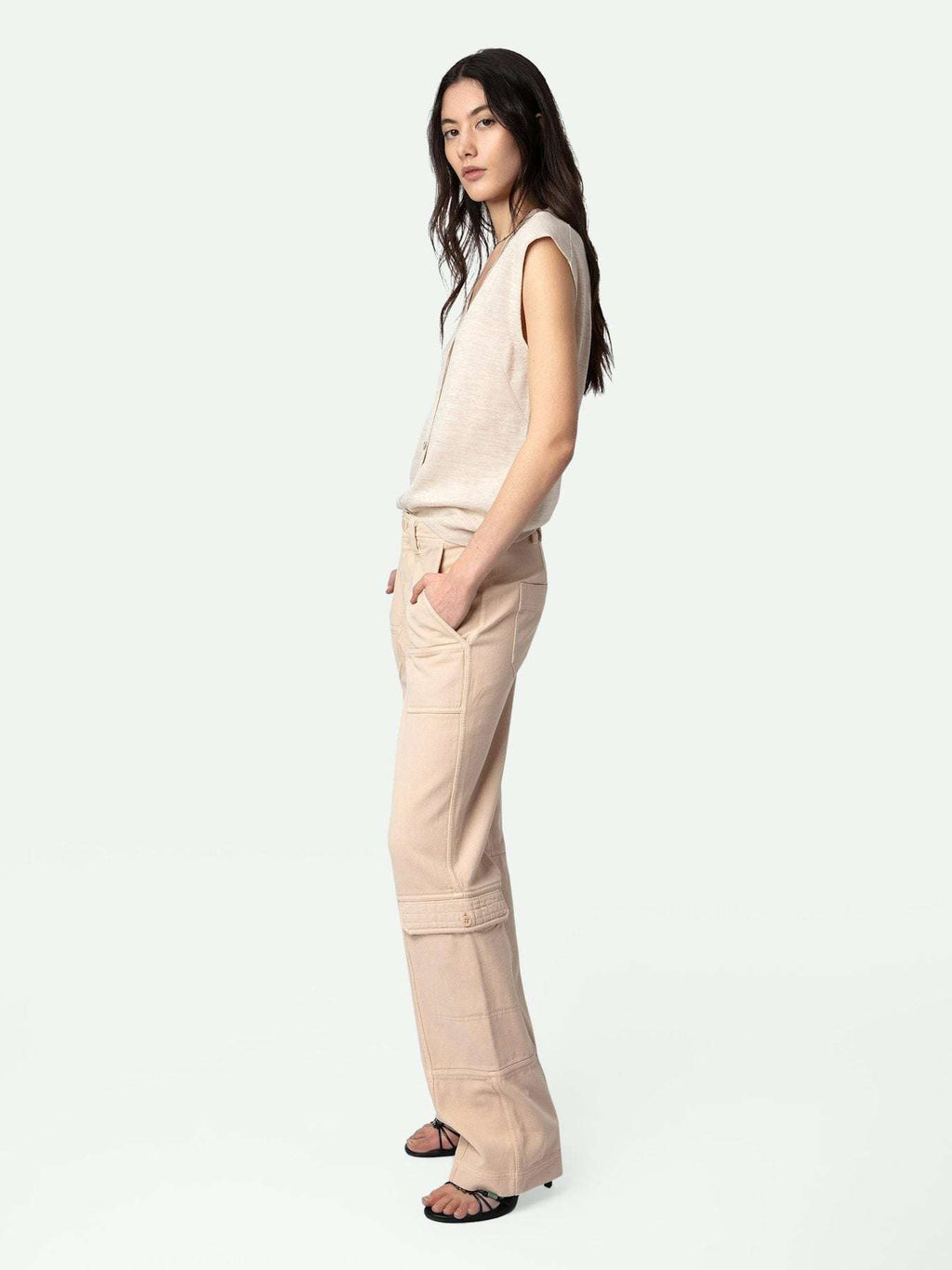 Zadig&Voltaire - Панталони - Pepper Cargo Pants - Love|Labels