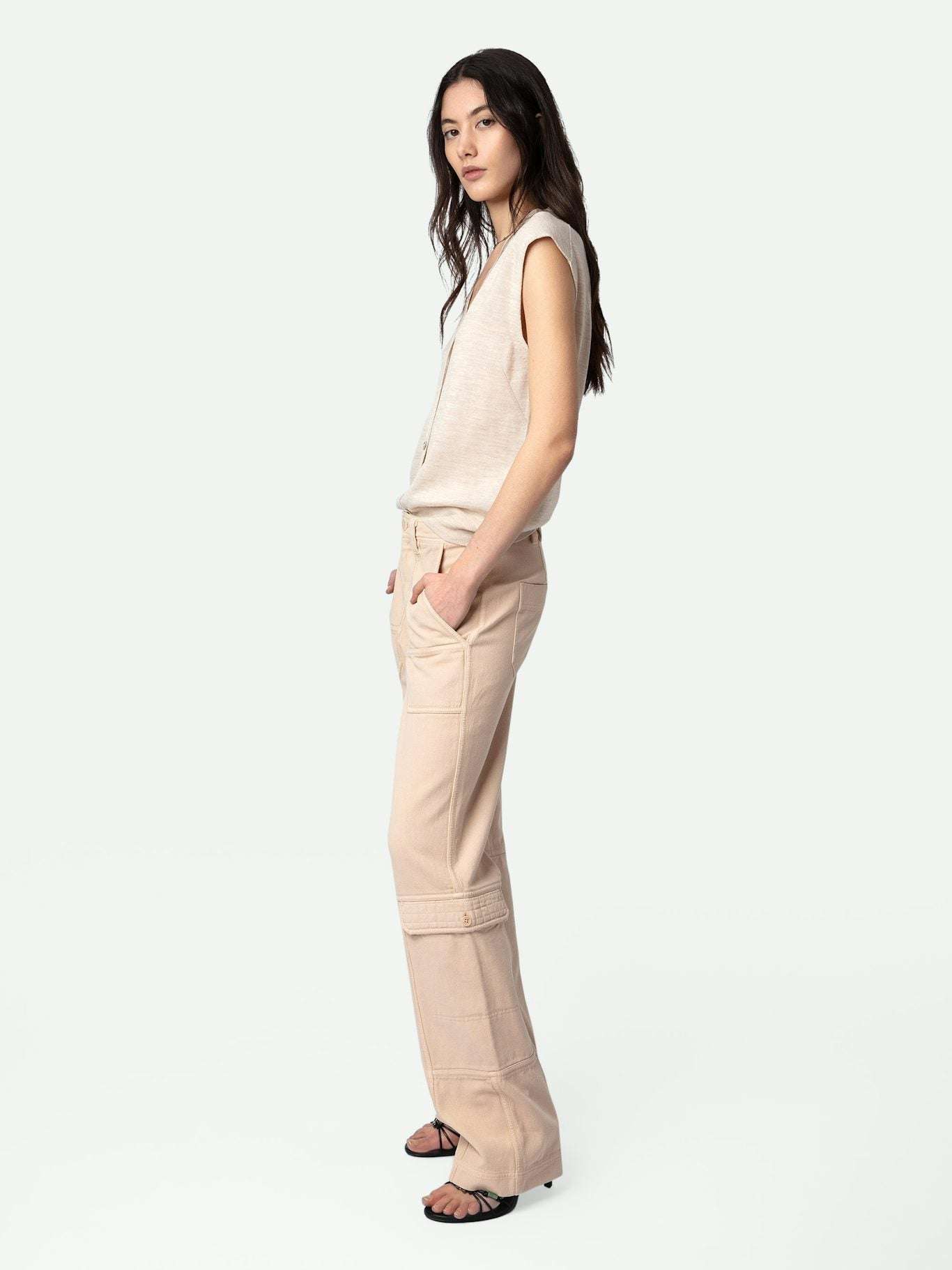 Zadig&Voltaire - Панталони - Pepper Cargo Pants - Love|Labels