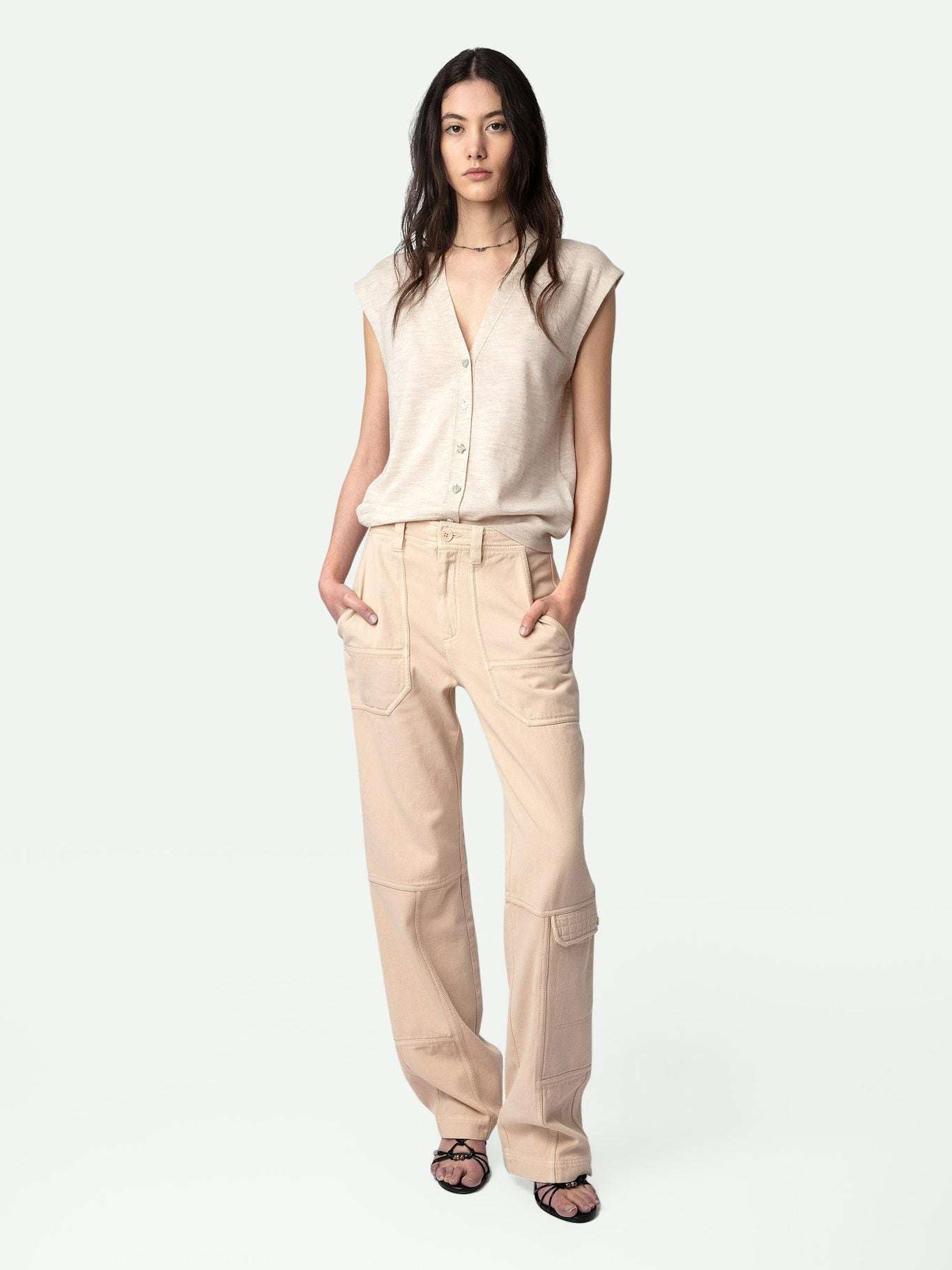 Zadig&Voltaire - Панталони - Pepper Cargo Pants - Love|Labels
