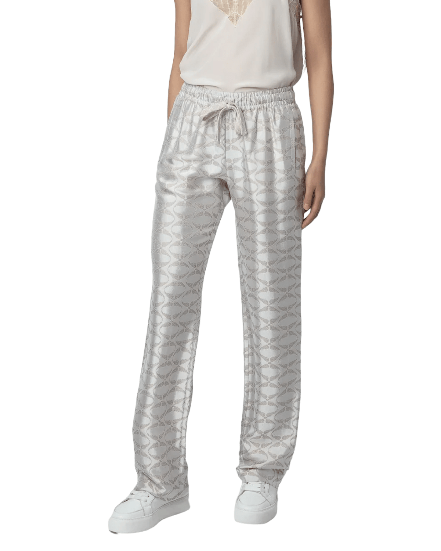 Zadig&Voltaire - Панталони - Pomy Jacquard Pants - Love|Labels